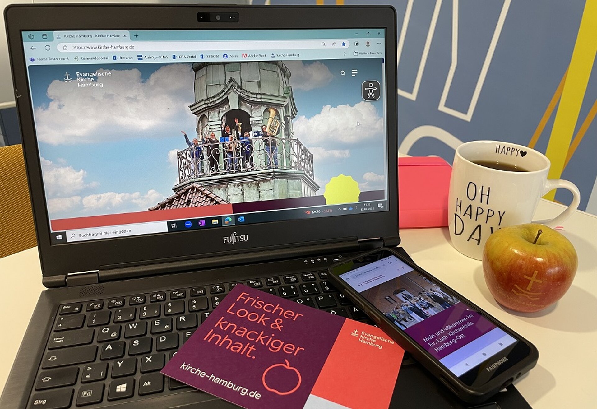 Neue Website der Evangelischen Kirche Hamburg
